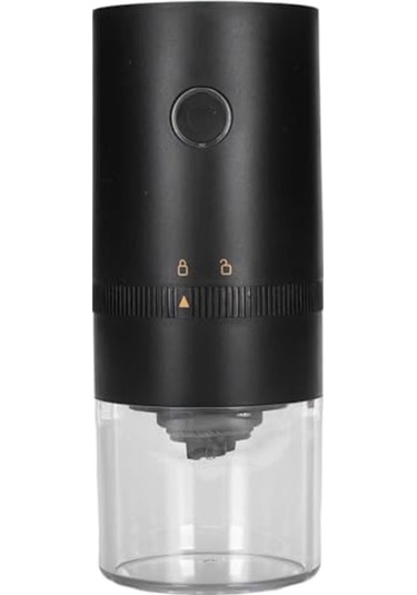 Ranyeek Usb Şarjlı Taşınabilir Kahve Değirmeni - Seramik Çekirdek, Ayarlanabilir Pürüzlülük, Ev/seyahat/ofis İçin Siyah Diğer