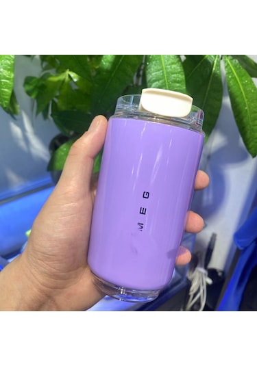 Smeg Paslanmaz Çelik Seyahat Kupası Mor