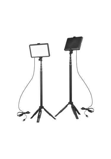 Usb Dolgu Işığı İle Led Video Işık Kiti Siyah 1 Led Siyah