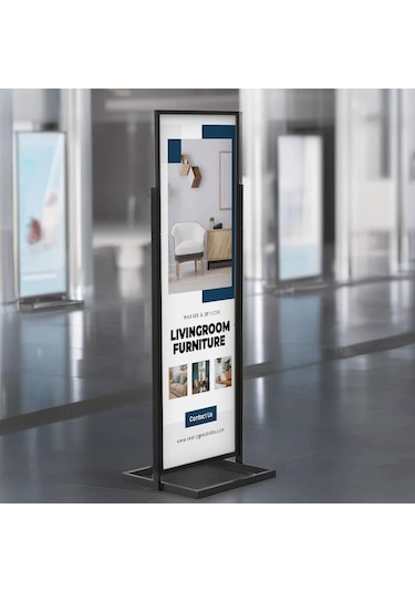 Eko Poster Pano 50x170cm Siyah 50 x 180 CM