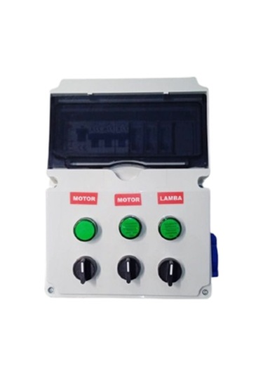Havuz Kumanda Panosu 2 Pompa 1 Grup Lamba Kaçak Akım Rölesi, Zaman Saati Monofaze-toptancıyızbiz