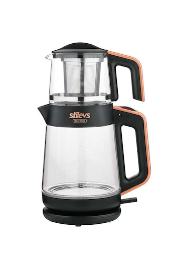 Stilevs SIH-30550 Biçay Glass 1650 W Cam Elektrikli Çay Makinesi
