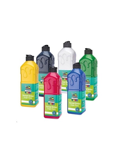 Nova Color Parmak Boyası 6 Renk X 250 Gr