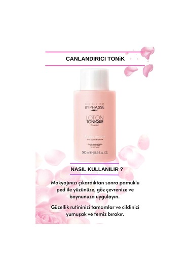 Byphasse Gül Özlü Canlandırıcı Tonik 500 ML