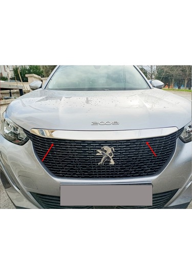 Peugeot 2008 Panjur Üst Krom Nikelajı Kaplama