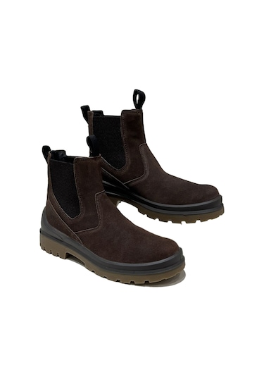 Bot Erkek 18412 22j Jacalu Comford Injedted Mid Brown Kahve