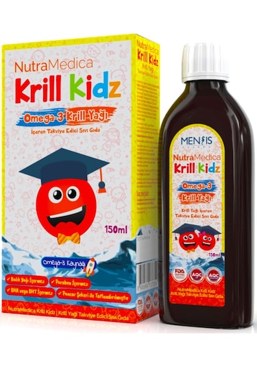 Nutramedica Krill Kidz Omega 3 Şurup