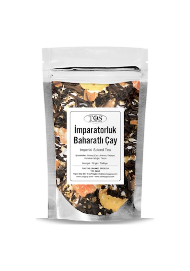 Tos The Organic Spices İmparatorluk Baharatlı Chai 40 G