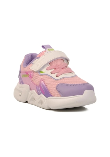 Cool Ruby Işıklı Ortopedik Ruby Kız Çocuk Spor Ayakkabı Pudra