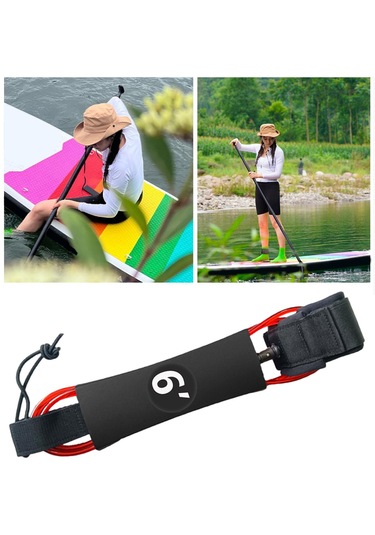 Suntek Sörf Tahtası Tasma Kürek Aksesuarları 6-ft-kırmızı