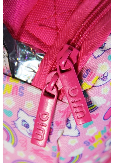 Wia Sweet Cat Kız Çocuk Termoslu Beslenme Çantası Pembe