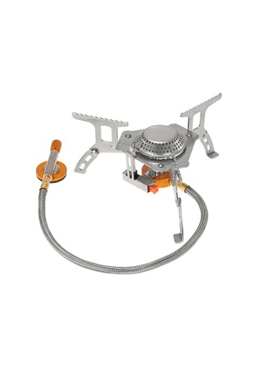 Createtech Ve Tipi Taşınabilir Seti, Renkli Pişirme Ocak Ocağı Mini Katlanır Kamp Jzr-gy Geeroyoo Gaz Çok Cep Brülör Adaptörlü 3000w + Ru Çok Renkli