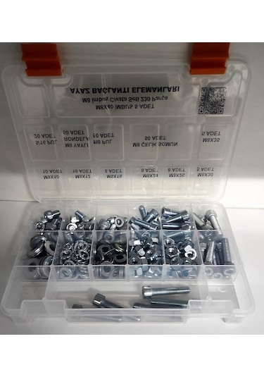 Ayaz M8 Imbus Civata Seti 230 Parça Dın 912 Alyan