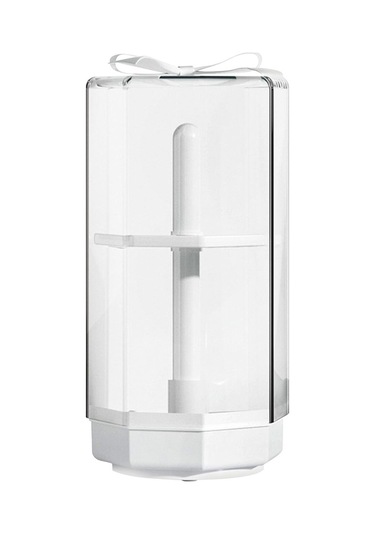 Suntek Makyaj Fırçası Kurutma Rafı Vanity Table White Için Beyaz