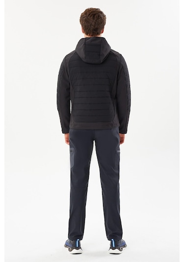 Exuma 2411137-siyah Erkek Softshell Mont 001