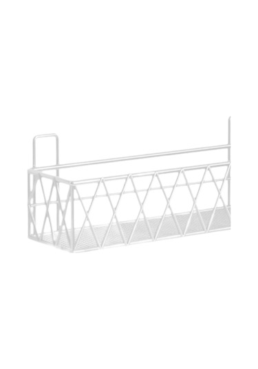 Homyl Çiftlik Evi Yurdu Için Banyo Duvar Rafı Çok İşlevli Beyaz