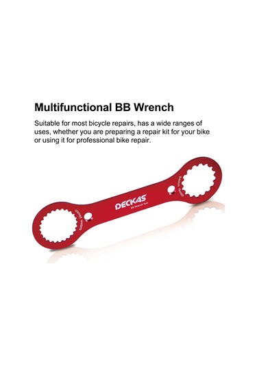 Dianziye Alüminyum Alçı Ana Mil Anahtarı - Bisiklet Tamiri İçin Çok Amaçlı 24-25mm Düz Dişli Taşınabilir Aracı