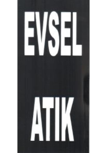 Evsel Atık Etiketi