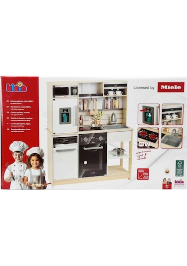 Sesli Ve Işıklı Miele Ahşap Mutfak Seti