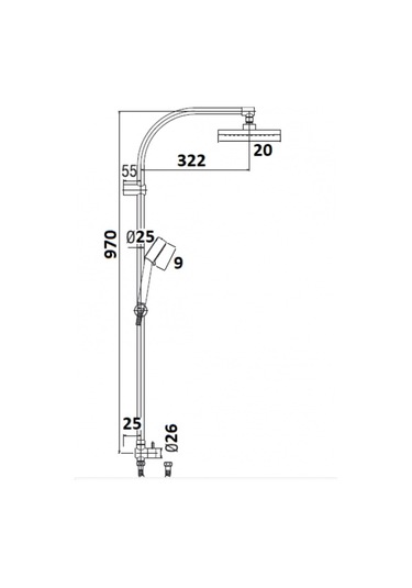 Nsk Tempera Round  Duş Sistemi N2921402