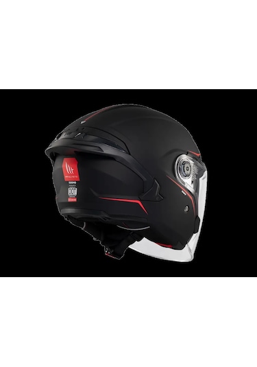 Mt Helmets Mt Cosmo Sv Çenesiz Gözlüklü Motosiklet Kaskı Mat Siyah