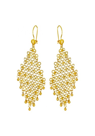 Altın Küpe T077402 Sarı Altın