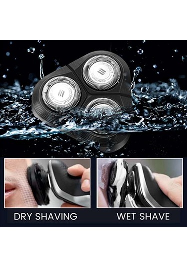 Crackedice Philips Tıraş Bıçağı S1000/1010/1020 İçin 2 Adet Yedek Tıraş Makinesi Başlığı