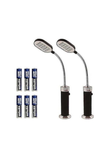 Opulentliving Adet Barbekü Izgara Lambası Manyetik Tabanlı Süper Parlak Led Bar Çok Renkli Çok Renkli