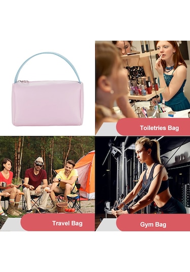 Kozmetik Su Geçirmez Saklama Çantası Şeker Rengi Çanta, A Sarı