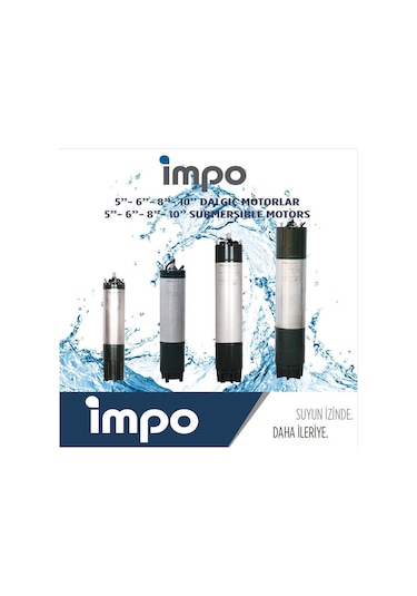 Impo 6" 10Hp Dalgıç Motor