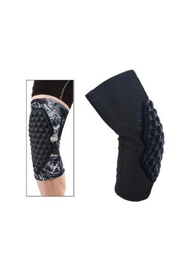 Pazly Suntek Kaymaz Diz Pedleri - Esnek Dizlik Koşu Bisiklet M Model Çok Renkli