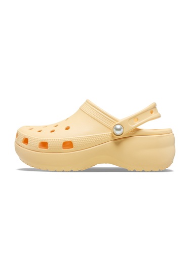 Classic Platform Pearl Clog Golden Hour Sarı