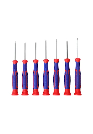 Workpro Wp200510 7 Parça Profesyonel Cr-v Manyetik Hassas Torx Tornavida Seti Fr Wp200510