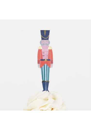 Meri Meri - Nutcracker Cupcake Kiti - 24 Adet