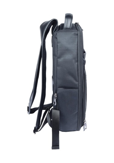 Erkek Deri Sırt Çantası-135519 Siyah