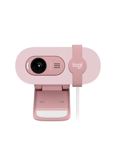 Logıtech Brıo 100 Full Hd 1080p Mikrofonlu Web Kamera Pembe 960-001623