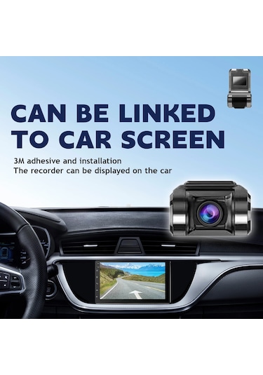Hd Dash Cam Arabası Usb Adas Dvr Çift Lensli Kamera Videosu Android Için Özel Single Lens None