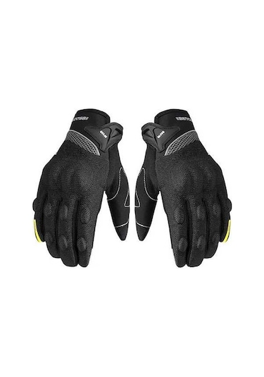 Pazly Bsddp Motosiklet Eldiveni - Kaymaz, Dokunmatik Ekran Uyumlu, Gece Reflektörlü Eldiven