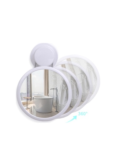 Sones Tırnaksız Banyo Aynası Döndürülebilir Katlanır Makyaj Aynası 260132