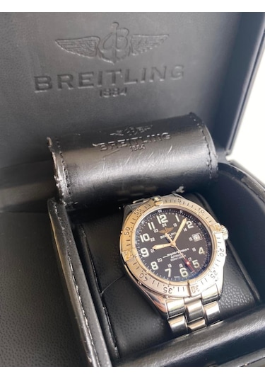 Breitling Superocean 40mm Çelik Kordon Erkek Kol Saati A17340 2.