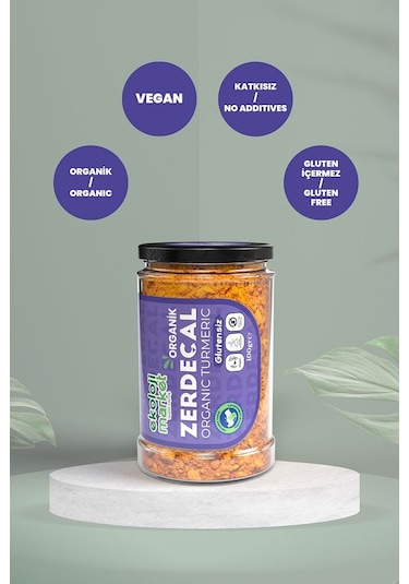Ekoloji Market Organik Glutensiz Zerdeçal 100 G
