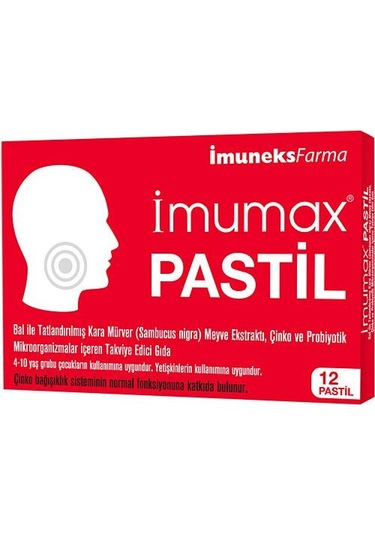 Imumax Pastil 12 Li