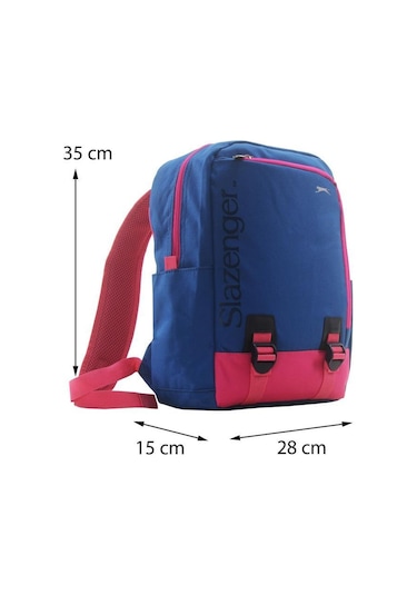 Slazenger Lisanslı İlkOkul Çantası Mavi-Pembe