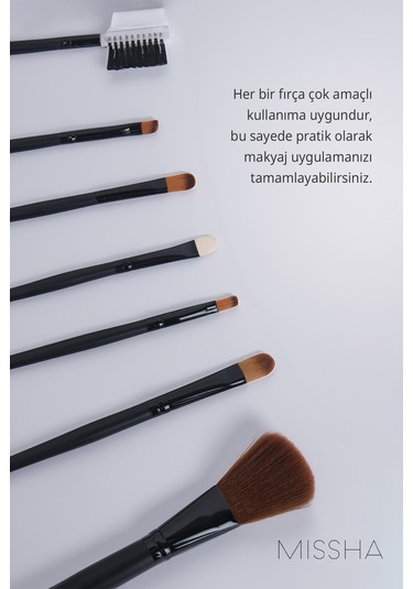 Missha Profesyonel Makyaj Fırçası Seti + Özel Kılıf