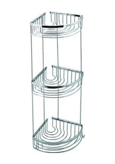 ECA SEREL OTEL SER.ÜÇLÜ SÜNGERLİK 18*18CM 140109023 Gümüş