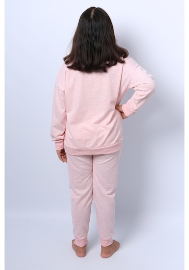 Kız Çocuk Eşofman Takımı Minnie Mouse Baskılı C63 Pembe