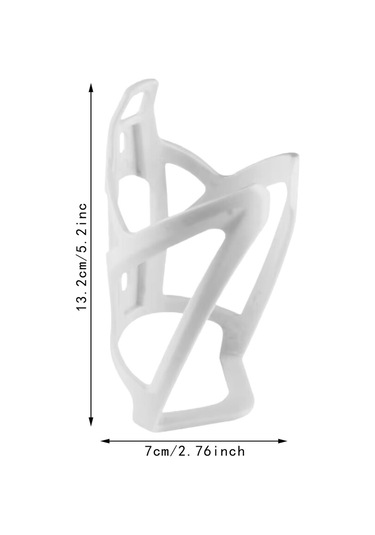 Suntek Bisiklet Su Şişesi Tutucu Pc Evrensel Montajlı İçecek Beyaz