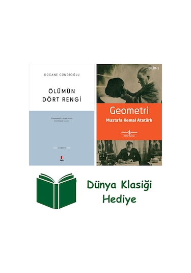 Ölümün Dört Rengi + Geometri + Dünya Klasiği Hediye
