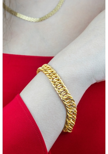 22 Ayar Altın Yatırımlık Dallas Bileklik 16 Gr