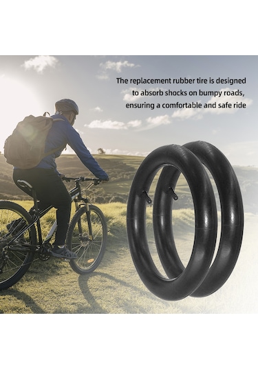 Samdoo 26x1.75/2.125 Fren Çene Lastik Tamir Seti - 2 Adet Lastik + 2 Adet Çekme Çubuğu, Kauçuk Malzeme, Dayanıklı Ve Hava Tightness Çok Renkli